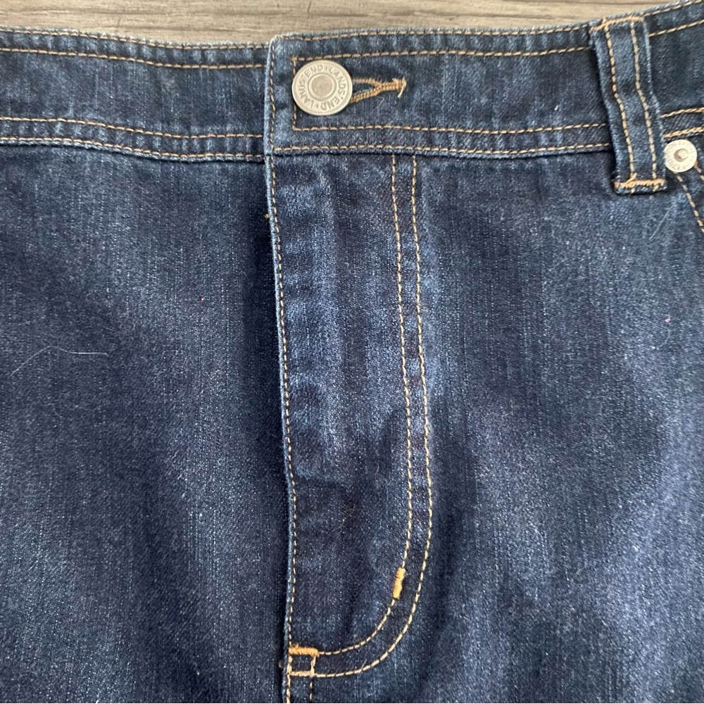 Lands End Jean Skirt Size 10 - Picture 9 of 14